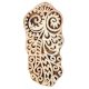 Set of 1 Piece New Wooden Printing Block